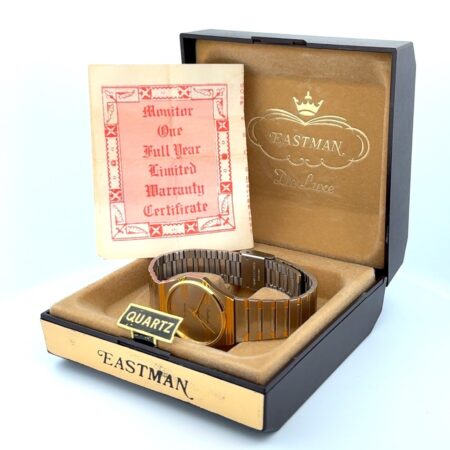 30mm Eastman Quartz Two-Tone Stainless Steel Wristwatch w/ Box & Warranty Papers