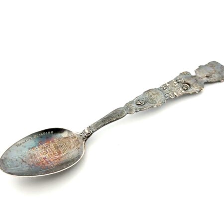 4.25” Chicago World’s Fair 925 Sterling Silver Souvenir Spoon 10.5g