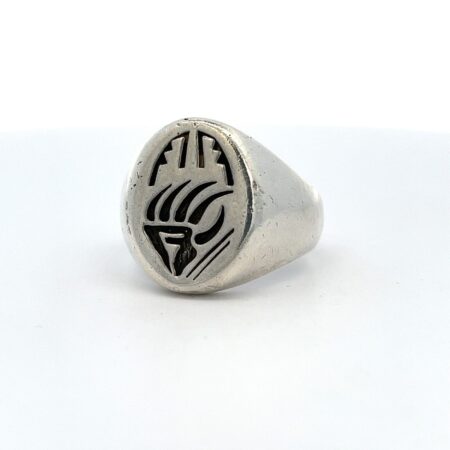 Vintage Zuni Bear Paw, Marked Sterling - 17.7g