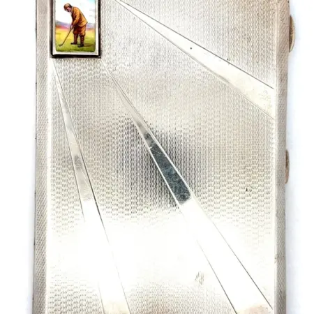 Birmingham S. Blankensee & Sons 1932 925 Sterling Silver Cigarette Case, 167g