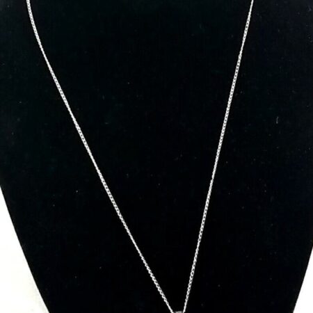 Sterling Silver Natural Diamond With Yellow Gold Vermeil Accent Swirl Pendant