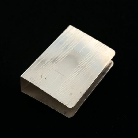 Vintage 925 Sterling Silver Match Box Cover 11.5g