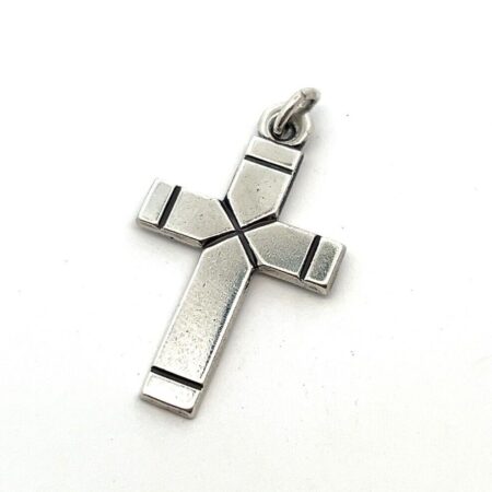 Authentic James Avery 925 Sterling Silver Minimal Cross Pendant 4.7g