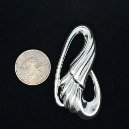Vintage .925 Sterling Silver Cornucopia Pin, 8.3g