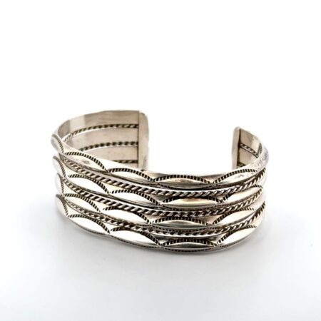 6” x 20mm Navajo 925 Sterling Silver Cuff Bracelet 36.8g