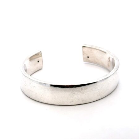 6.75” x 14.8mm .925 Sterling Silver Puffy Cuff Bracelet, 20.6g