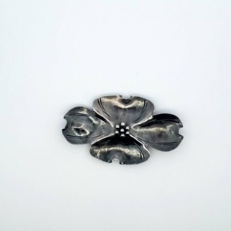 Vintage NYE Sterling Silver Dogwood Brooch/Pin 6.4 Grams