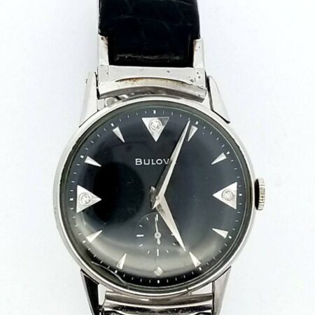 Bulova 1956 Beau Brummel Swiss 21 Jewel Men's Wristwatch