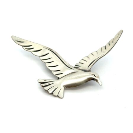 Vintage .925 Sterling Silver Seagull Pin/Brooch By Beau, 3.5g