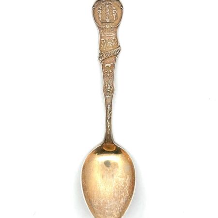 .925 Sterling Silver Wyoming Souvenir Spoon, 9.9g