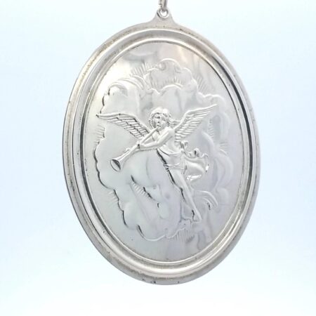 1973 Oneida Heirloom Sterling 'Joy to the World' Christmas Ornament 18.6g