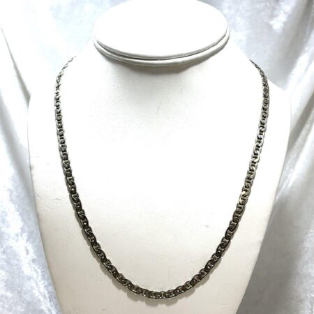 .925 Sterling Silver Mariner Link 20 Necklace - 19.2g