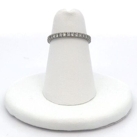 Scott Kay SI1 H Color Diamond Infinity Band, Not Shared Prong, 1.7g