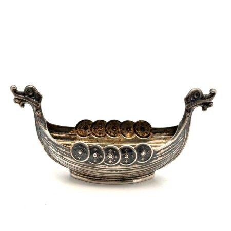 830 Silver Salt Boat Nordkap Sweden, 12.7g