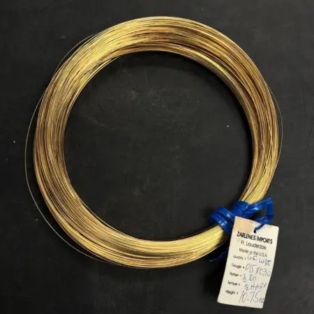 015x030 Gauge - Gold Fill Wire, 1/2 Round, 1/2 Hard - 319g (10.25ozt)