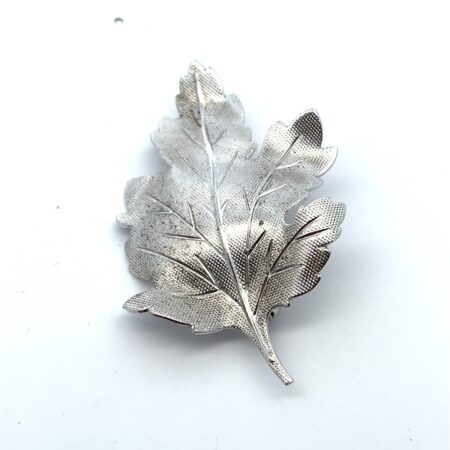 Vintage Carl Art Signed .925 Sterling Silver Maple Leaf Brooch Pin 7.3g