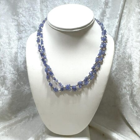 dP DOUG PAULUS Amethyst Crystal Necklace in Sterling Silver | 20" Adjust. -26.9G