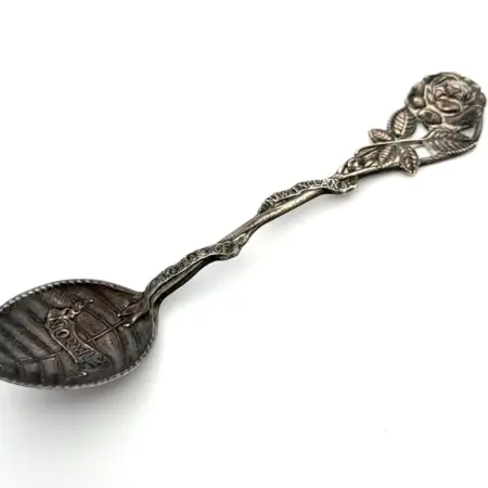 4.5” G.C. Bliss 925 Sterling Silver Norwich New England Souvenir Spoon 13.3g
