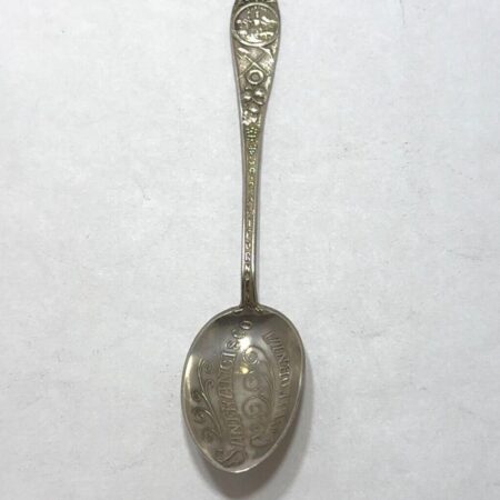 Sterling Silver, Small San Francisco, California Souvenir Spoon - 4.7 Grams