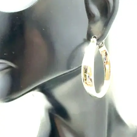 Vintage Designer 925 Elle Sterling Silver With Ruby Earrings 10.2 Grams