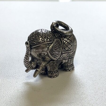 ATI Thailand 925 Sterling Silver Elephant Charm Pendant Indonesia Bali