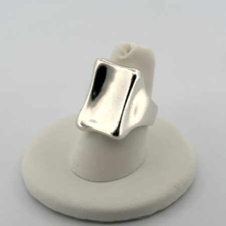 Size: 7 Vintage RLM Robert Lee Morris 925 Sterling Silver Modernist Ring 16.7g