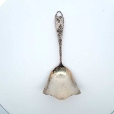 Sterling Silver Natural Bridge Virginia Souvenir 4.25" Spoon 14.9 Grams