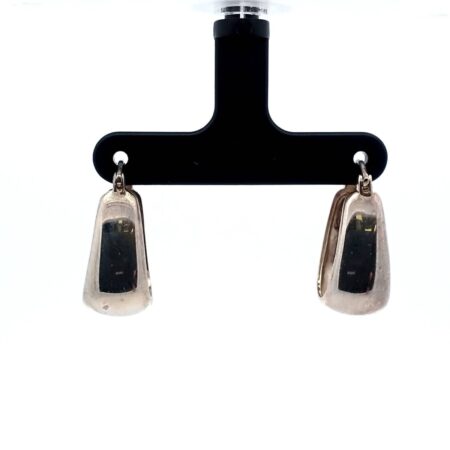 Solid 925 Sterling Silver 7mm Hoop Earrings
