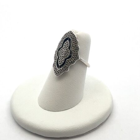 Vintage Pandora ALE  S925 Sterling Silver Sparkling Lace Ring Size: 5 3.7g