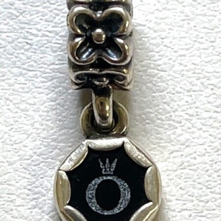 Pandora Sterling Aquarius Cameo Agate Dangle Charm#790500CAM0Z