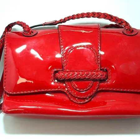 Valentino Garavani Red Leather Shoulder Bag