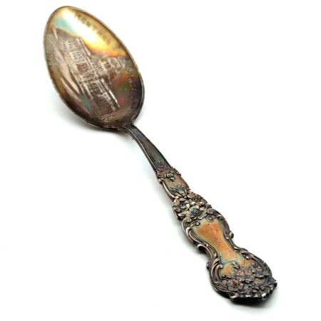 Vintage .925 Sterling Silver Montana State Capital Souvenir Spoon, 5”, 18.1g