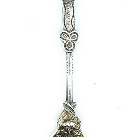 Antique 800 Silver St. Marius Souvenir Spoon 28.6 Grams  5.25 Inch