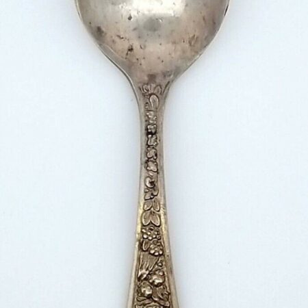 Vintage Stieff Sterling Silver Corsage 4.5" Child's Spoon 27.8 Grams