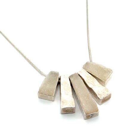 18”-20” Silpada #N2923 Druzy Quartz 925 Sterling Silver Prestige Necklace 35.1g