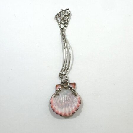 Mary Elwyn, Ocean Wave Scallop Shell Spoon - 16.6 grams