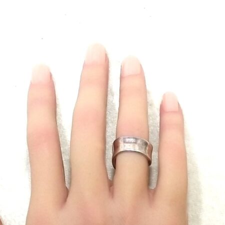 925 Sterling Silver Wrap Ring 4.3 Grams Size-5