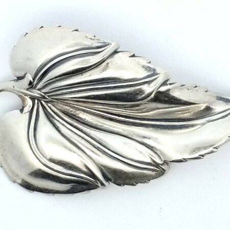 Vintage Danecraft 925 Sterling Silver Leaf Brooch/Pin 15.2 Grams