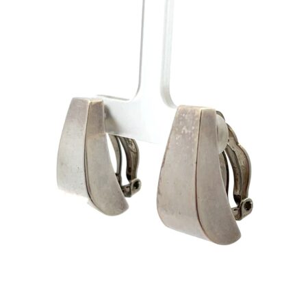 Vinatge Zina 925 Sterling Silver Clip on Earrings 11.1g