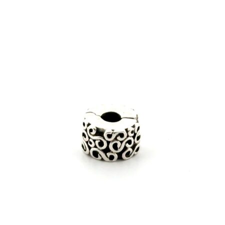 Pandora ALE S925 Sterling Silver Retired S-Clip Charm 2.9g