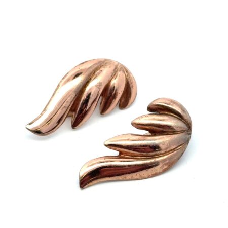 Monet .925 Sterling Silver Angel Wings Clip-On Earrings, 6.6g