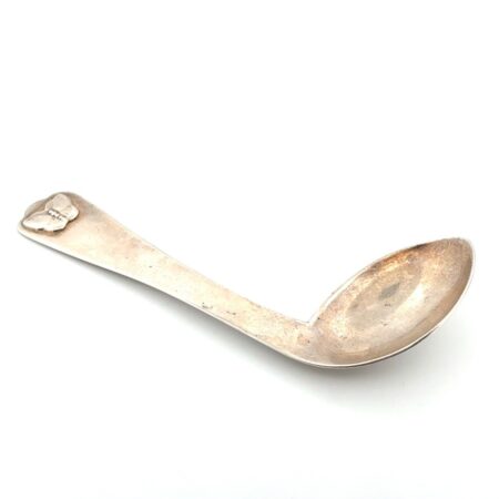 4” Vintage Gerber Butterfly Baby Feeding Spoon 925 Sterling Silver 16.4g