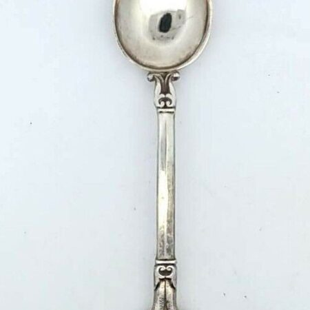 Vintage WEIN Silver Plated Souvenir Spoon 4.25 Inch 12.4 Grams Marked 900