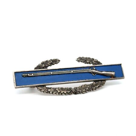 Vintage WW2 Combat Infantry Badge .925 Sterling Silver, 16.9g