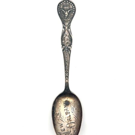 .925 Sterling Silver Now Orleans Pelican Souvenir Spoon, 12.3g