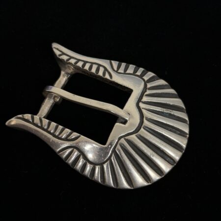 Bruce Erickson Chacon 925 Sterling Silver Buckle For .75” Wide Belt, 49.4g
