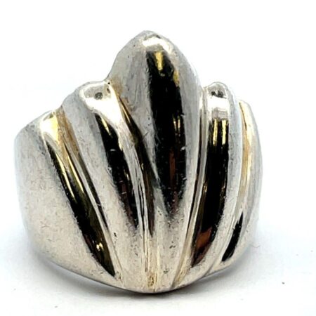 925 Sterling Silver Mexico Ring 12.8 Grams Size-6