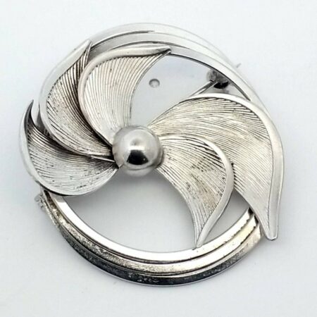 Vintage 925 Sterling Silver Carl Art Pin/Brooch 7.8 Grams