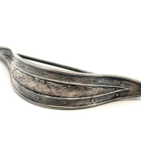 Antique William B. Kerr Co. 925 Sterling Silver Corsage Pin, 13.6g