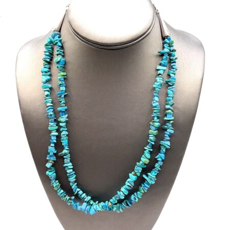 Carolym Pollack Relios 2 Strand Turquoise Nugget Necklace - 17+4 Inch